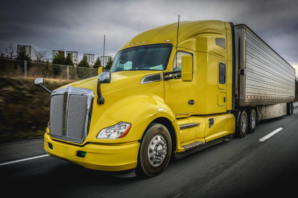 YRC Freight Semi for Yellow Trucking for APIs