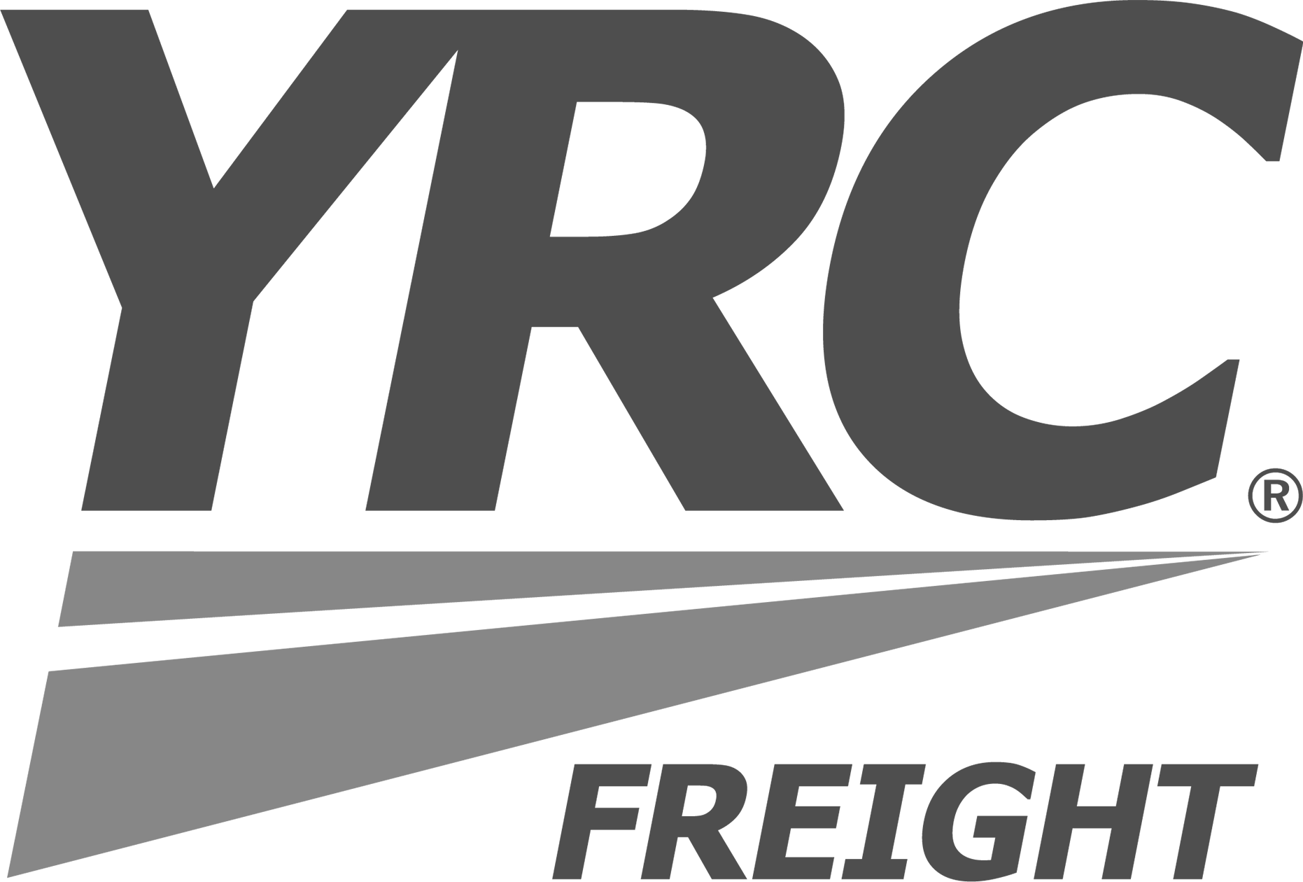 YRC Freight Logo Grayscale
